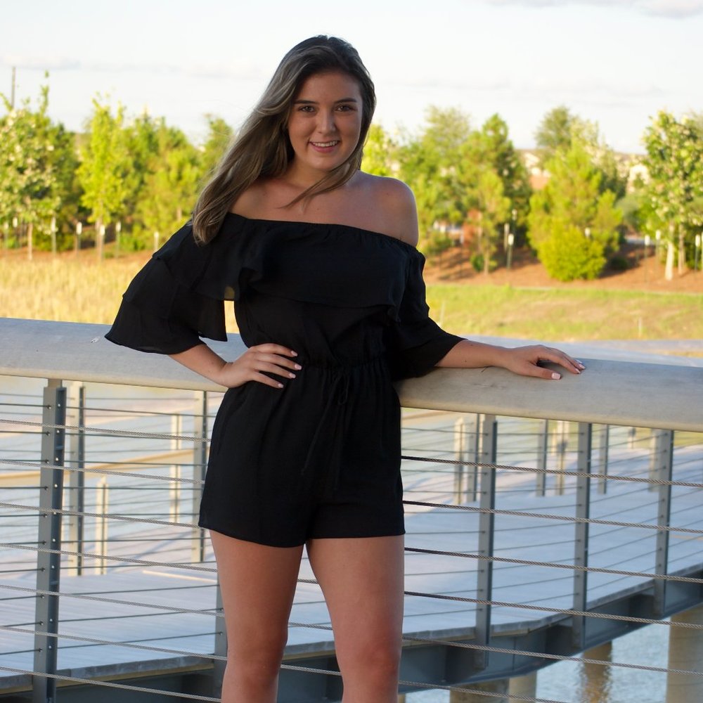 Off The Shoulder Ruffle Tier Sleeve Romper